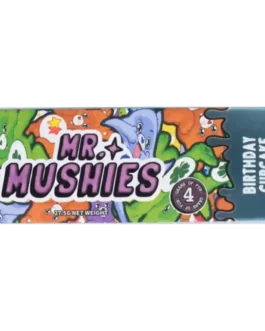 Mr Mushies Birthday Cupcake Chocolate Bar